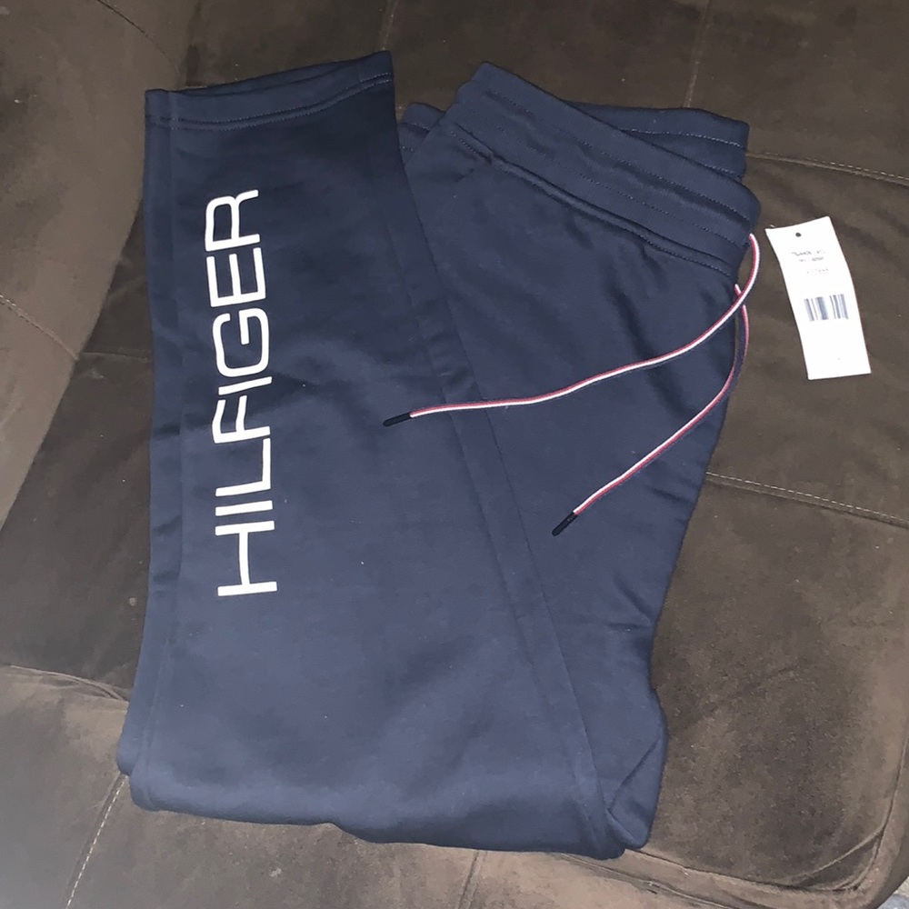 Blue Tommy Hilfiger joggers